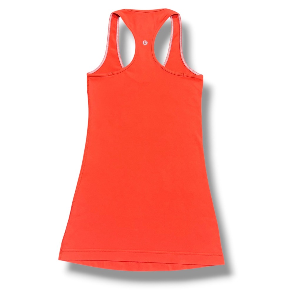 Lululemon Cool Racerback II Tank Top
Alarming Red/Orange Size Small Yoga Run Gym